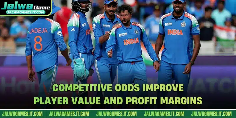 Competitive odds improve player value and profit margins